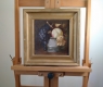 Картина Персик в вазочке